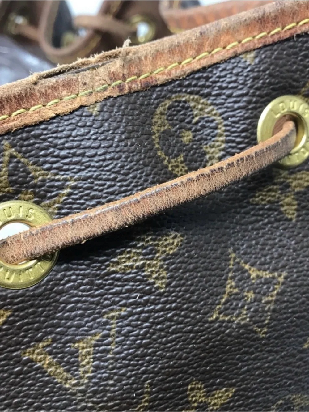 Louis Vuitton Brown Monogram Canvas Backpack